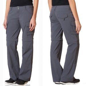 SOLD - Prana Convertable Pants Gray - NWOT